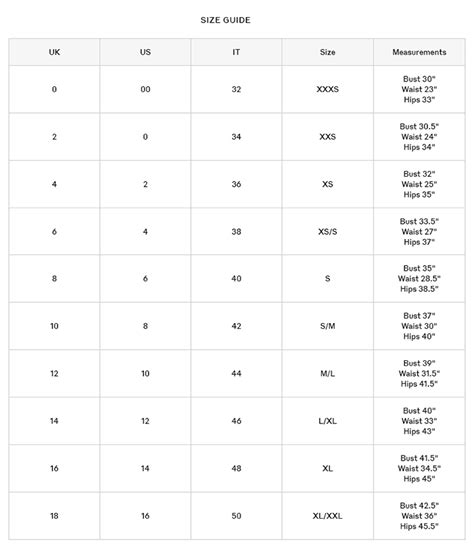 burberry coat size chart|burberry trench coat measurement chart.